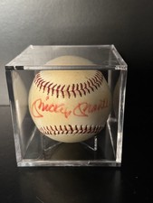 1982 Authentic Sports Autographs Mickey Mantle Card #21 '1955 Hall of Fame Game' (Autograph Unverified) — listing 6