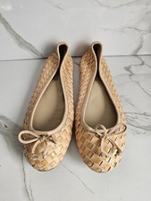 Dune London Twisted-Knot Leather Ballet Flats, Nude, Size EU 39 — listing 6