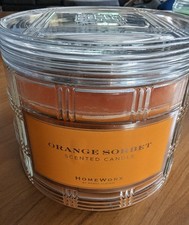 HomeWorx by Harry Slatkin Embossed Rose Glass Candle Jar with Sealing Lid (Empty) — listing 6