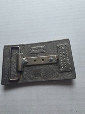 Vintage Winchester Repeating Arms New Haven Conn Brass Belt Buckle, listing 2