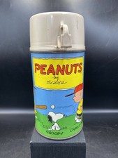 1973 Peanuts by Schulz Metal Lunch Box with Thermos by King-Seeley — listing 4