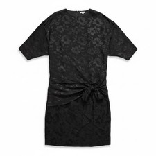 Vintage 1980s Silk Studio for Petites Floral Silk Drop-Waist Tiered Dress, Size 4 Petite — listing 2