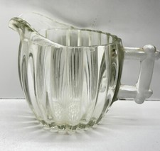 Jeannette Glass National Pattern Creamer with Gold Trim — listing 3