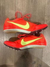 Track & Field Sprint Spikes with Removable Metal Spikes, Red/Black — listing 6