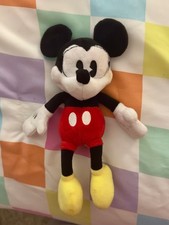 Vintage Disney Mickey Mouse Collectibles Lot - Ceramic Figurines, Goofy Glass Carafe & Cast Iron Trivet — listing 5