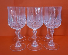 Cristal d'Arques Longchamp Cut Crystal Wine Glasses, Set of 3 — listing 5