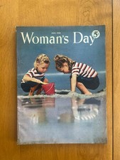 Woman's Day Magazine February 1950 Issue - Girl with Goldfish Bowl Cover — listing 5