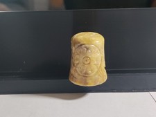 Vintage Sewing Thimble with Dimpled Knurling and Rim Band — listing 2