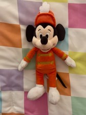 Vintage Disney Mickey Mouse Collectibles Lot - Ceramic Figurines, Goofy Glass Carafe & Cast Iron Trivet — listing 2