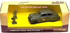 Vintage Die-Cast Red Six-Wheel Armored/Military Truck Toy