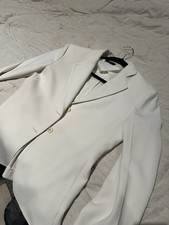 Theory Black Satin Two-Button Blazer, Size 10 — listing 6