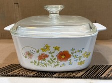 Vintage Corning Ware 1.5 Qt Pyroceram Casserole Dish — listing 3