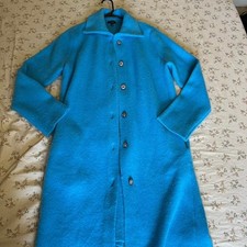 Talbots Woman Black Wool Button-Front Coat, Size 1X — listing 4