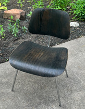 Eames Molded Plywood Dining Chair (DCW) with Metal Legs — listing 4