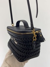 Anya Hindmarch Blue Leather Rainbow Camera Crossbody Bag