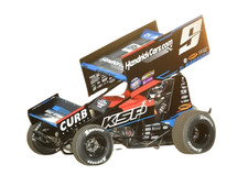 1:18 Scale Sprint Car Diecast #5 Valvoline with Display Case — listing 5