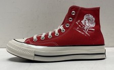 Converse Chuck Taylor All Star Low Top Skull Print Sneakers with Red Laces — listing 4