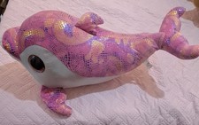 Large Plush Dolphin Stuffed Animal, approx. 24-30 inches — listing 3