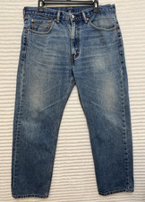 Levi's 505 Regular Fit Straight Leg Men's Jeans, W40 L32, Medium Wash — listing 5