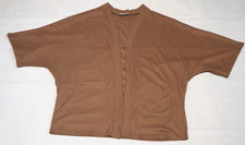 Grace Karin Women's Black Waffle-Knit Short-Sleeve Sweater Top, Size L — listing 6