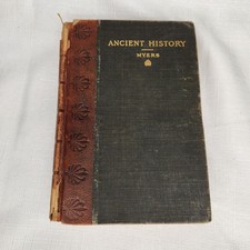 Ancient History by Philip Van Ness Myers, Ginn & Company, early 1900s hardcover — listing 4