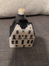 KLM Bols Blue Delft Miniature Canal House Bottle (Number Unknown) — listing 4