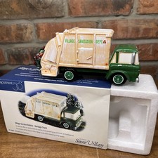 Department 56 The Original Snow Village 'Village Service Vehicle - Garbage Truck' — listing 5