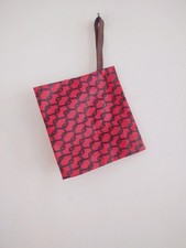 Vintage Roberta di Camerino Italian Trompe l'Oeil Chain Print Cosmetic Bag — listing 3