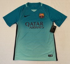 FC Barcelona Green Third/Away Soccer Jersey with Spotify Sponsor — listing 2
