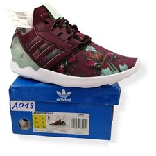 Adidas ZX 8000 Boost Men's Sneakers - Navy Blue with Floral Print Panels