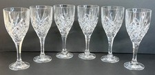 Shannon Crystal Dublin Pattern Wine Goblets Set of 4 — listing 6