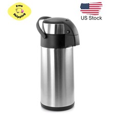Stainless Steel Insulated Pump Airpot Coffee Dispenser — listing 3