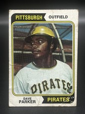 1974 Topps Dave Parker Rookie Card #252 — listing 3