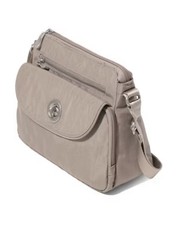 Baggallini Black Nylon Multi-Pocket Crossbody Travel Bag — listing 2