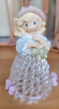 Precious Moments Angel Christmas Hanging Bell Ornaments, Set of 4 (Item 25143)