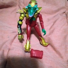 Vintage Revell Battle Beasts / Robo Force Style Purple & Red Insectoid Alien Action Figure — listing 5