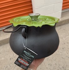 Cast Iron Three-Footed Cauldron Pot with Ring Handles — listing 2