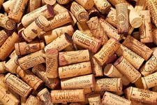 Two Large Glass Jars Filled with Used Wine Corks (Craft/Decor Lot) — listing 4