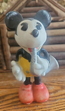 Vintage Disney Mickey Mouse Bisque Porcelain Figurines, Doctor & Winter Skier, Set of 2 — listing 2