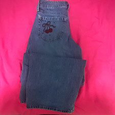 Hollister Black Baggy Jeans with Embroidered Cobra Snake Back Pocket — listing 5