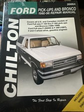 Chilton Ford Pick-Ups and Bronco 1987-96 Repair Manual #26664 — listing 5