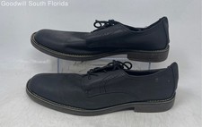 Jonsen Milan Men's Black Leather Wingtip Brogue Derby Dress Shoes — listing 5