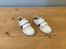 Gucci Toddler Girls Silver Metallic Leather Star Mary Jane Ballet Flats with Bluebird Applique — listing 5
