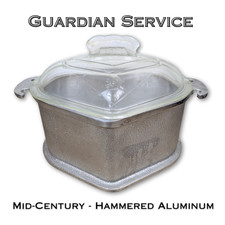 Guardian Service Ware Hammered Aluminum Oval Roaster with Domed Lid — listing 5