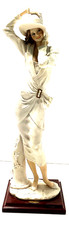 Giuseppe Armani Art Deco Lady Figurines, Pair, 14 Inch, Hand-Painted Porcelain — listing 4