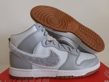 Nike Dunk High Retro University Chenille Swoosh Light Smoke Grey — listing 3