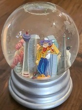 Las Vegas Strip Skyline Musical Snow Globe with Sculpted Base — listing 6