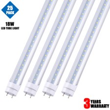 4ft T8 LED Tube Light, 18W, 6500K Daylight, 3-Prong Base — listing 5