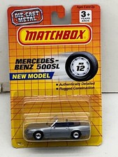 Matchbox Superfast No. 6 Mercedes-Benz 350SL, Yellow with Black Roof — listing 4