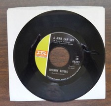 Johnny Rivers "Poor Side of Town" / "A Man Can Cry" 45 RPM Single, Imperial 66205 — listing 5